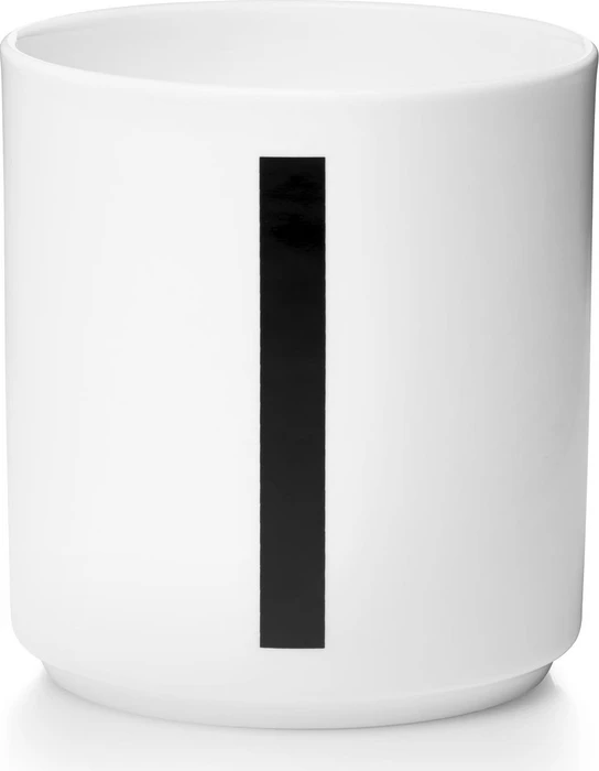 Design Letters Persönlicher Porzellanbecher A-Z Buchstabe I 250ml