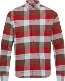 Mammut Trovat Hemd langarm nebla/soil (Herren)