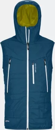 Ortovox Swisswool Piz Boé Funktionsweste petrol blue (Herren)