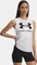 Under Armour Sportstyle Funktionsshirt ärmellos weiß/schwarz (Damen) Vorschaubild