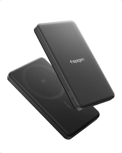 Spigen Essential Qi2 MagSafe Powerbank 5000mAh schwarz