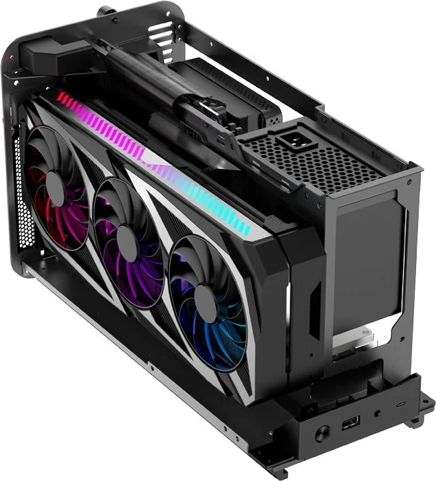 Jonsbo V11, schwarz, Mini-ITX