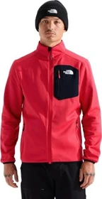 The North Face Crest Full Zip Fleece Jacke elevation red/tnf black (Herren)
