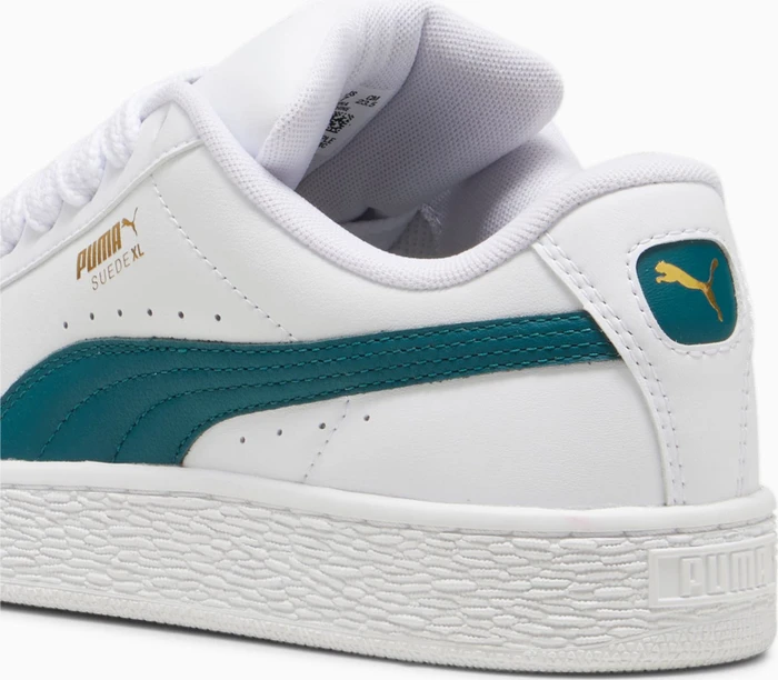 Puma Suede XL Leather puma white/cold green