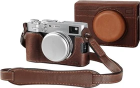 SmallRig Retro-Ledertaschen-Set für Fujifilm X100VI braun