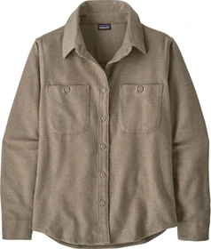 Patagonia Fjord Flannel Hemd langarm whole weave: seabird grey (Damen)