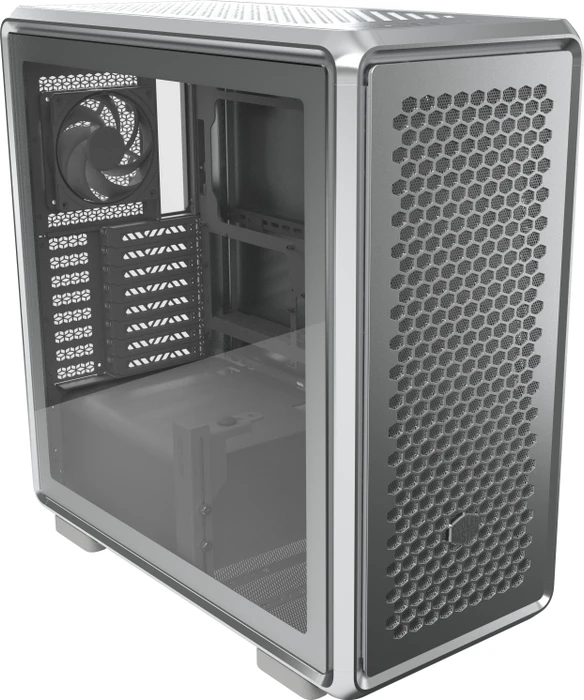 Cooler Master MasterFrame 600, silber, Glasfenster