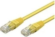 goobay Patchkabel, Cat6, U/UTP, RJ-45/RJ-45, 10m, gelb