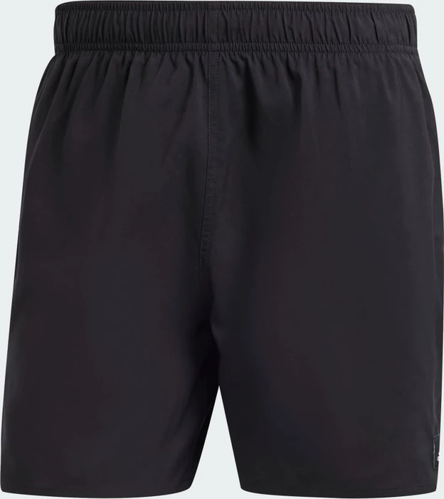 adidas Solid CLX Short-Length Badeshorts black/lucid lemon (Herren)