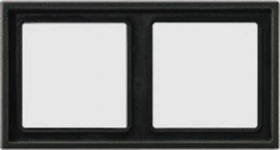 Jung Serie LS 990 Rahmen 2-fach, anthrazit