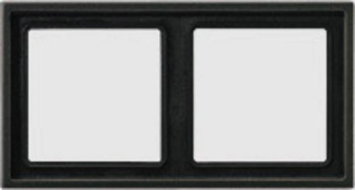 Jung Serie LS 990 Rahmen 2-fach, anthrazit