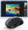 Baseus F02 Ergonomic Dual-Mode Wireless Mouse, schwarz, USB/Bluetooth Vorschaubild