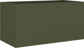 vidaXL Pflanzkasten Stahl 62x30cm anthrazit