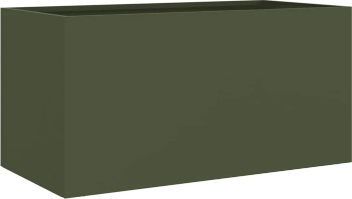 vidaXL Pflanzkasten Stahl 62x30cm anthrazit