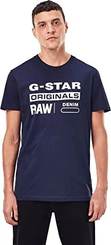 G-Star Graphic 8 T-Shirt kurzarm sartho blue (Herren)