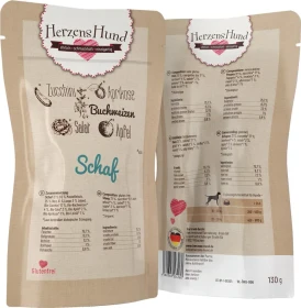 Herzens Hund Bio Schaf mit Bio Gemüse, 1.95kg (15x 130g)