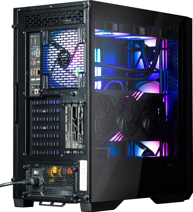 Zalman Z9 Iceberg MS_Black, schwarz, Glasfenster