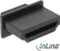 InLine Staubschutz für HDMI Buchse, schwarz, 4 Stück Vorschaubild