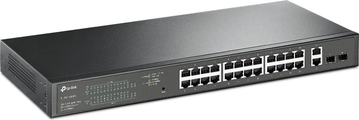 TP-Link TL-SG1428PE Jetstream Rackmount Gigabit Smart Switch, 26x RJ-45, 2x SFP, 250W PoE+