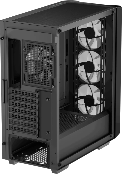DeepCool CC560 Mesh [V2], schwarz, Glasfenster