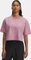 Under Armour Rival T-Shirt kurzarm fuchsia dusk light heather/black/white (Damen) Vorschaubild