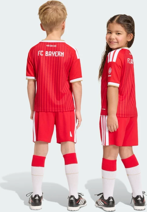 adidas FC Bayern München Kids 2026/2027 Heimausrüstung kurzarm (Junior)