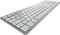 Cherry KW 9100 Slim for Mac, silber/weiß, USB/Bluetooth, FR Vorschaubild