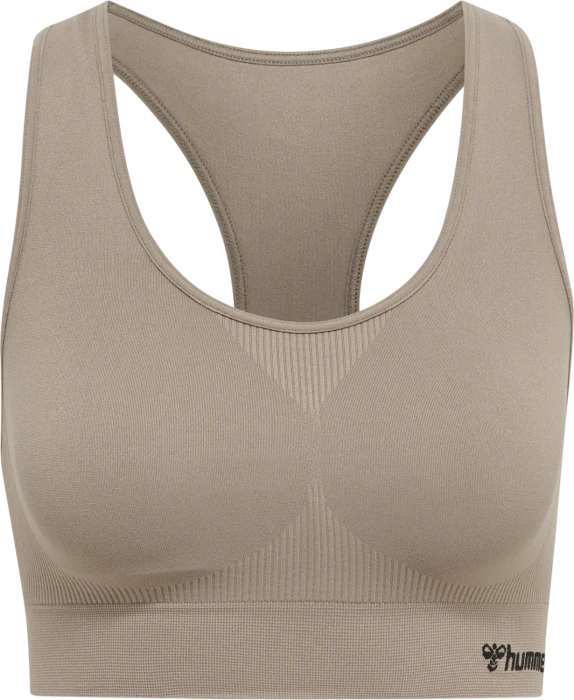 hummel Seamless Sports Top Funktionsshirt ärmellos driftwood (Damen)