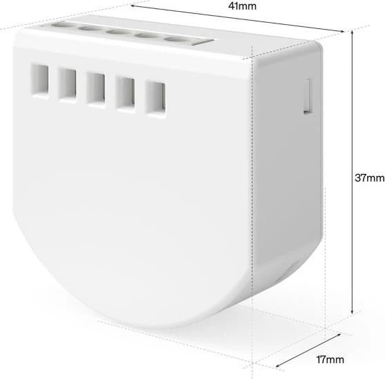 Philips Hue Wired On/Off Switch Kabelgebundener Ein-/Ausschalter 1-fach, Schaltaktor