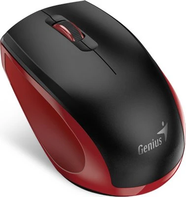 Genius NX-8006S Wireless Silent Mouse schwarz/rot, USB