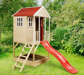 Wendi Toys Spielhaus Frosch mit Rutsche