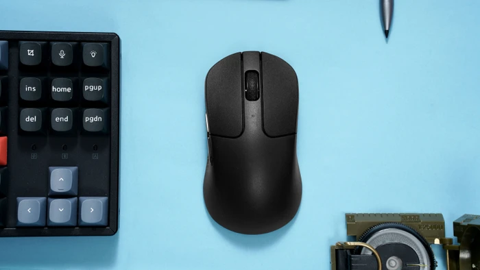 Keychron M3 mini Wireless Mouse schwarz, 8K PixArt 3950, USB/Bluetooth