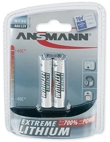Ansmann Extreme Lithium Micro AAA, 2er-Pack