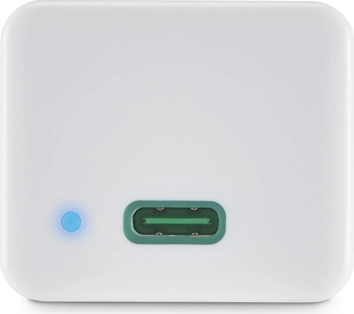 Hama Schnellladegerät USB-C PD/Qualcomm GaN Mini-Ladegerät 45W weiß