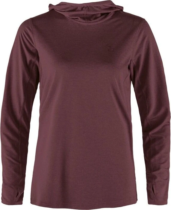 Fjällräven Abisko Sun-Hoodie Funktionsshirt langarm port (Damen)