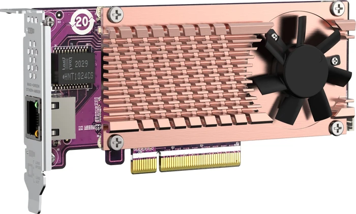 QNAP LAN-Adapter, RJ-45, PCIe 3.0 x8