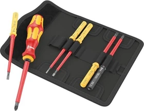 Wera Kraftform Kompakt VDE 7 Universal 2 Tool Finder Bitset inkl. Tasche, 7-tlg.