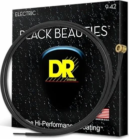 DR Strings Black Beauties Electric Light