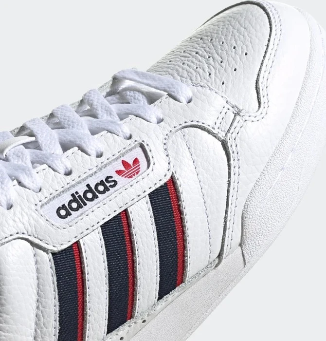 adidas Continental 80 Stripes cloud white/collegiate navy/vivid red