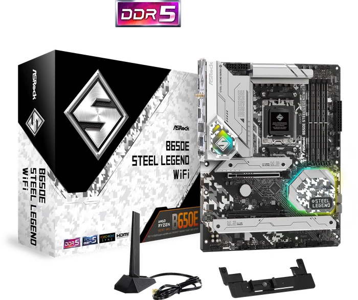 ASRock B650E Steel Legend WiFi (AMD AM5)