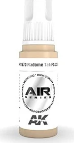 AK-Interactive 3rd Gen Acrylic Colors Air Series radome tan fs33613, 17ml