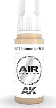 AK-Interactive 3rd Gen Acrylic Colors Air Series radome tan fs33613, 17ml