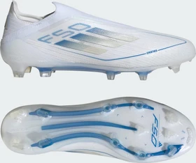 adidas F50 Elite Laceless FG cloud white/pearl met.