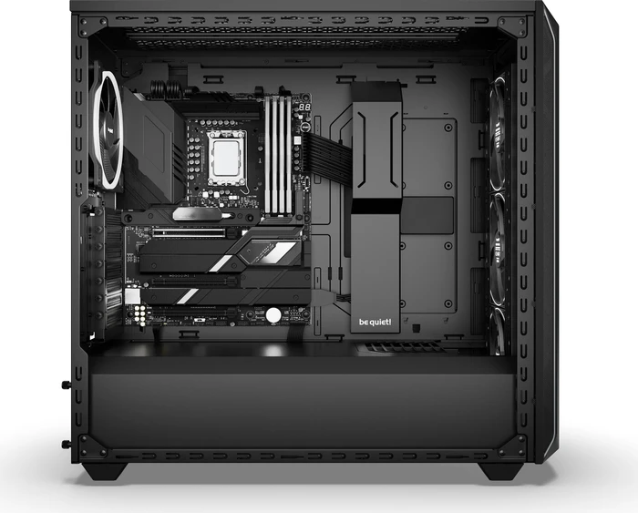 be quiet! Shadow Base 800 FX Black, Glasfenster, schallgedämmt