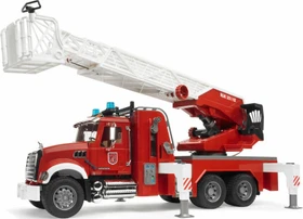 Bruder Profi-Serie MACK Granite Feuerwehrleiterwagen mit Pumpe