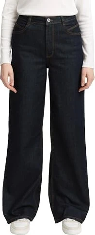 Tom Tailor Madina Wide Jeans clean rinsed blue denim (Damen)