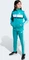 adidas Seasonal Essentials Tiberio 3-Streifen Tricot Trainingsanzug pure teal/aurora ivy/white (Junior) Vorschaubild