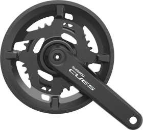Shimano CUES FC-U4010-2 mit Kettenschutz 46/30 Zähne Kurbelgarnitur 170mm