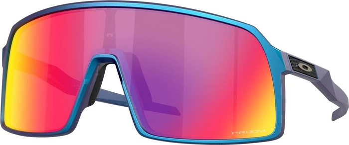 Oakley Sutro matte cyan/blue colorshift prizm road