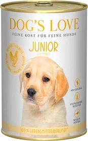 PetCo Dog's Love Junior Geflügel mit Zucchini und Apfel, 2.40kg (6x 400g)